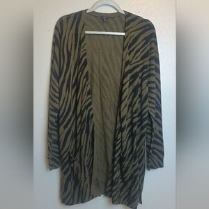 Talbots Linen Cotton Cardigan 2X